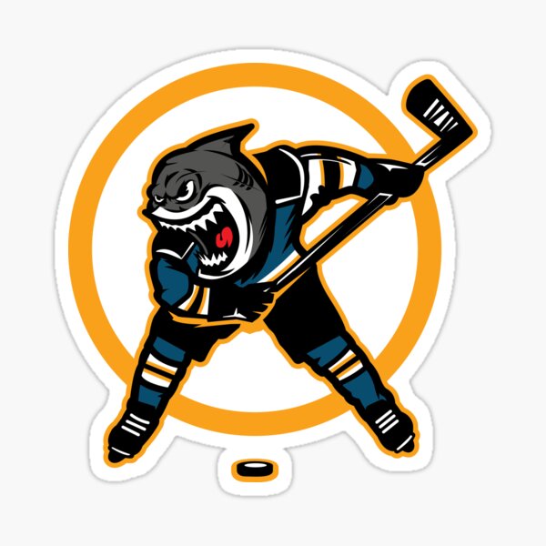 Shark Design San Jose Hockey Sticker