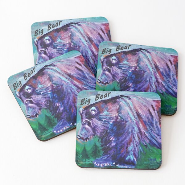 Item preview, Big Bear original painting designed and sold by signaturelaurel.