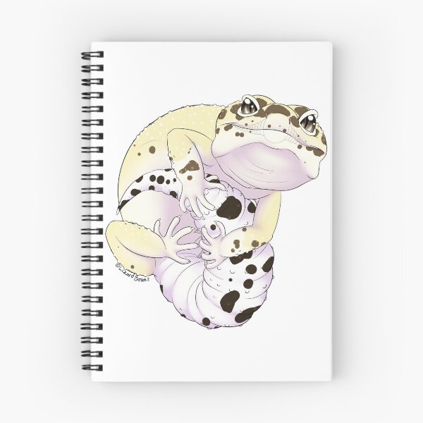 Item preview, White&Yellow Leopard Gecko designed and sold by LizardBeans.