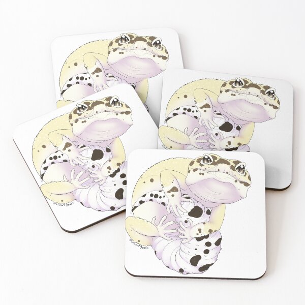 Item preview, White&Yellow Leopard Gecko designed and sold by LizardBeans.