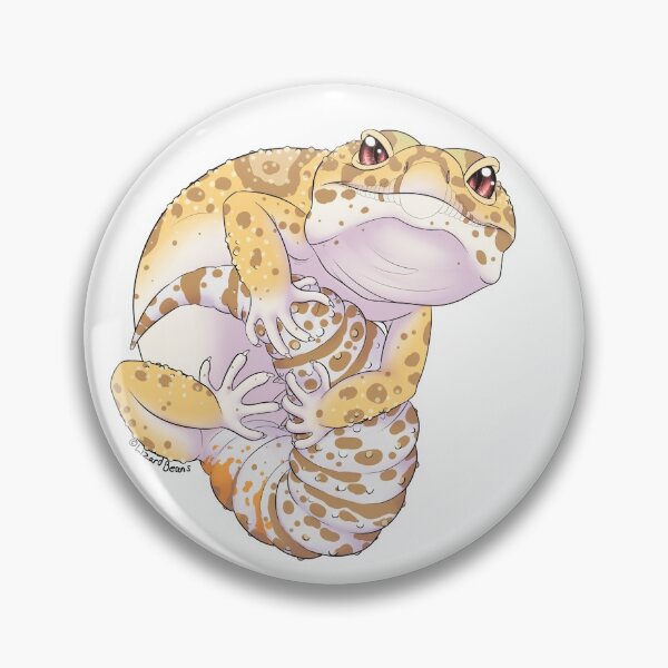 Aperçu de l'œuvre Tremper Albino Leopard Gecko créée et vendue par LizardBeans.