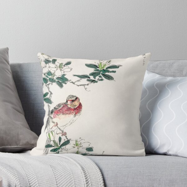 Item preview, japanese long tailed rosefinch illustration 29510394118 designed and sold by Bird-Lore.