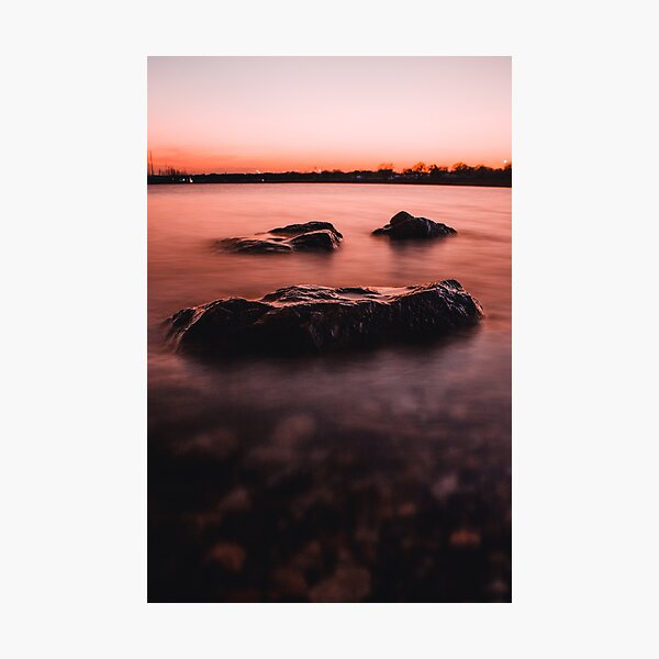 Item preview, Golden hour lake designed and sold by Philip Cherian Alex.