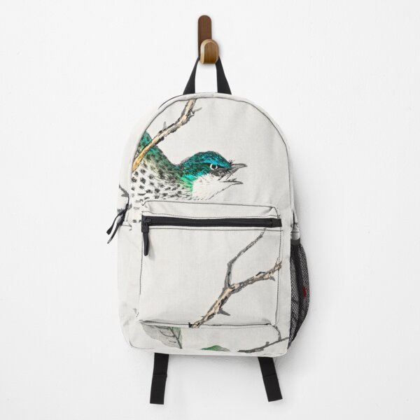 Item preview, brown eared bulbul and dioecious holly illustration 43380618391 designed and sold by Bird-Lore.