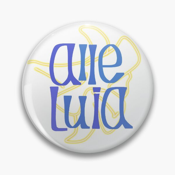 Item preview, Alleluia Neon Easter Lily designed and sold by AnglicanNerd.