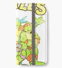 Retro Ninja Turtles iPhone Wallet/Case/Skin