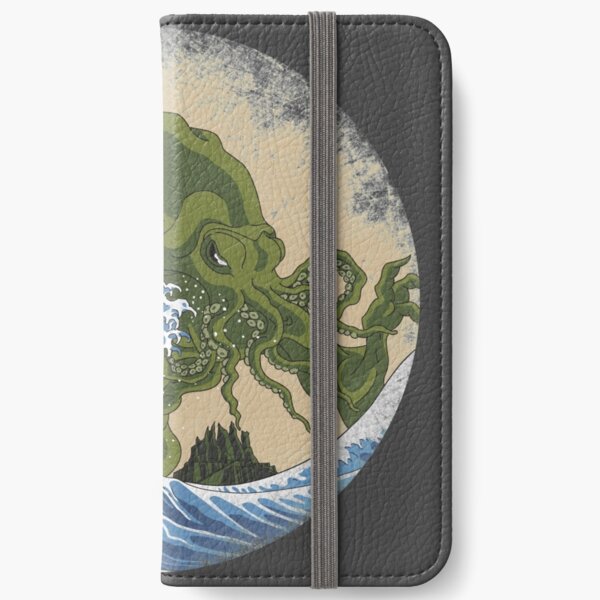 Hokusai Cthulhu iPhone Wallet
