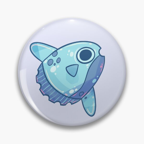 Item preview, Mola Mola Turquoise Ocean Sunfish designed and sold by GalaxyChicken.