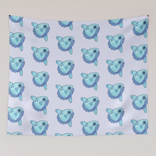 Item preview, Mola Mola Turquoise Ocean Sunfish designed and sold by GalaxyChicken.