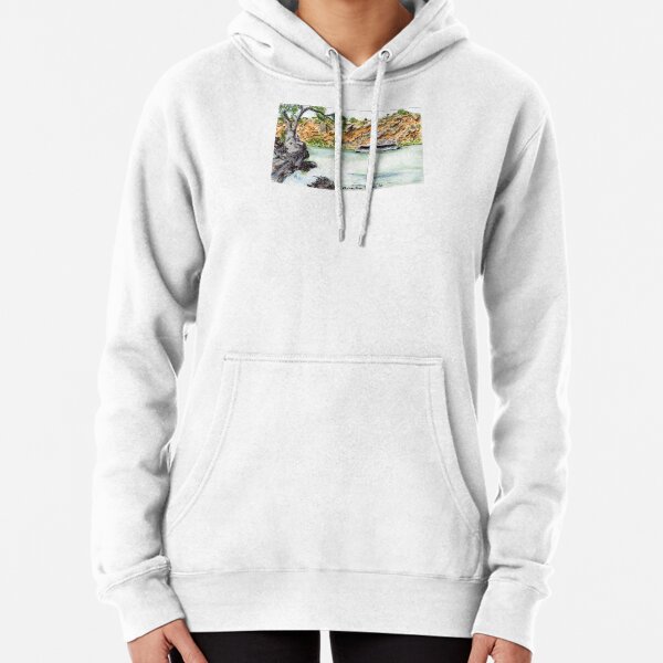 Australian Scene - Murray River, Purnong, SA, Aus. Pullover Hoodie