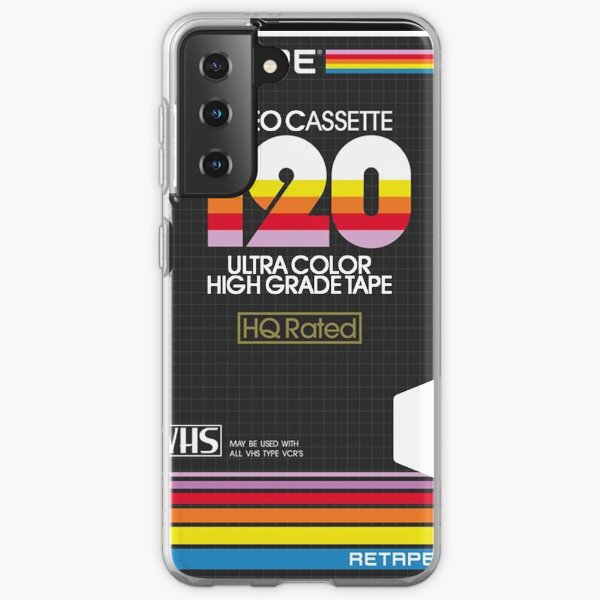 Retro VHS Case Aesthetic Samsung Galaxy Soft Case
