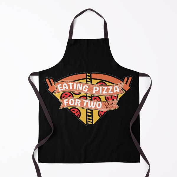 Item preview, Eating Pizza For Two | Pregnancy Announcement designed and sold by brooklyntowner.