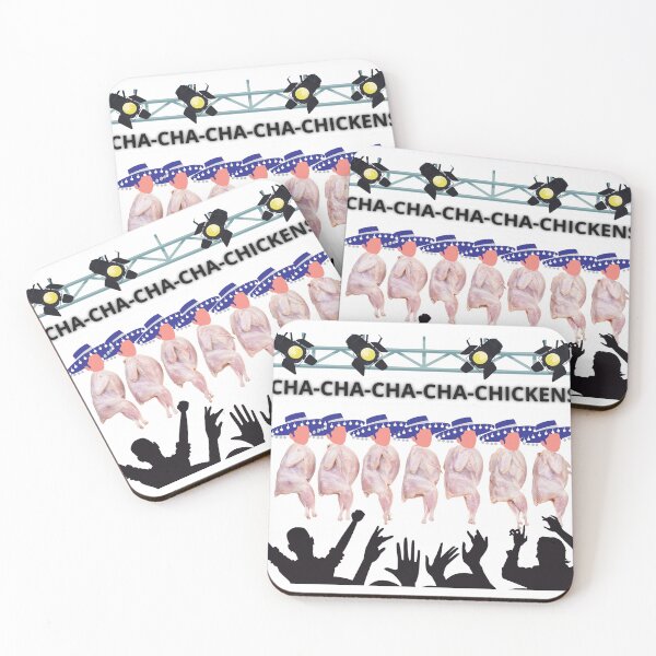 Item preview, Cha-Cha Chickens Dancing Flamenco Mariachi On Stage designed and sold by CBCreations73.