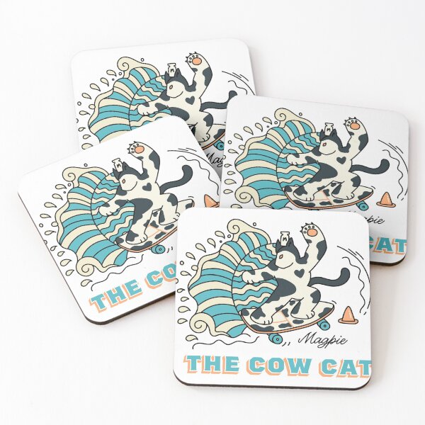 Item preview, Magpie the cow cat designed and sold by KANDA EUATHAM.