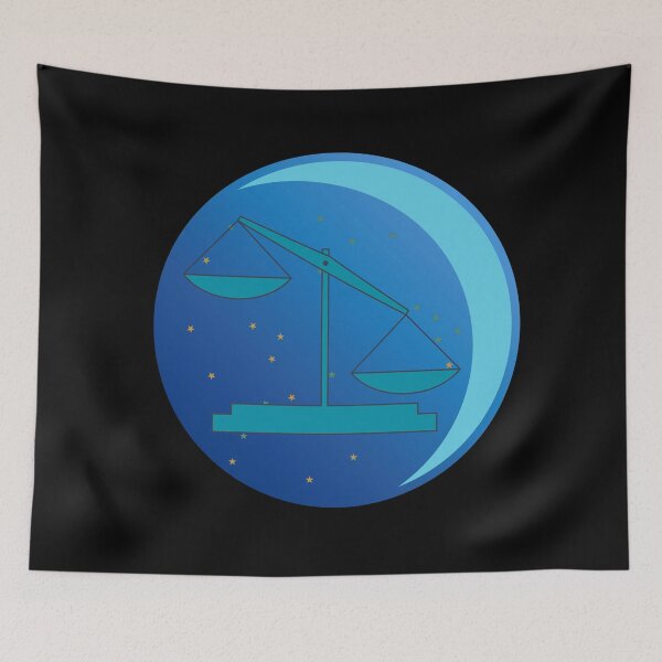 Item preview, Libra The Scales Zodiac Astrological Sign designed and sold by Lartheviking.