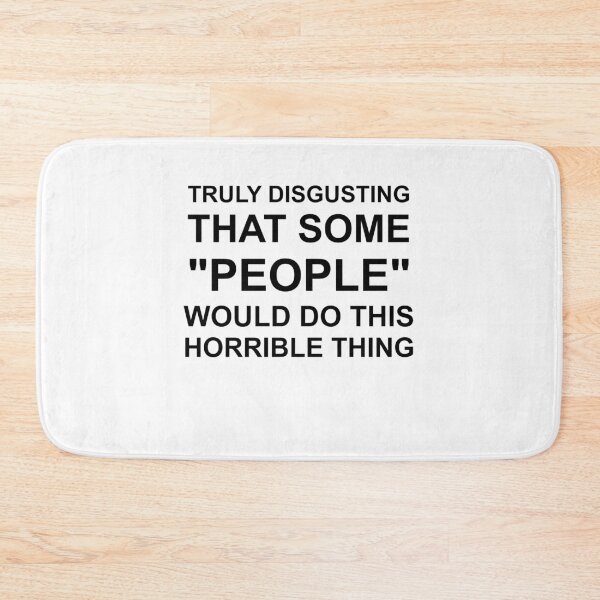 Item preview, It is truly disgusting, that some “people” would do this horrible thing. designed and sold by LAST WEEK'S STOLEN AESTHETICS.