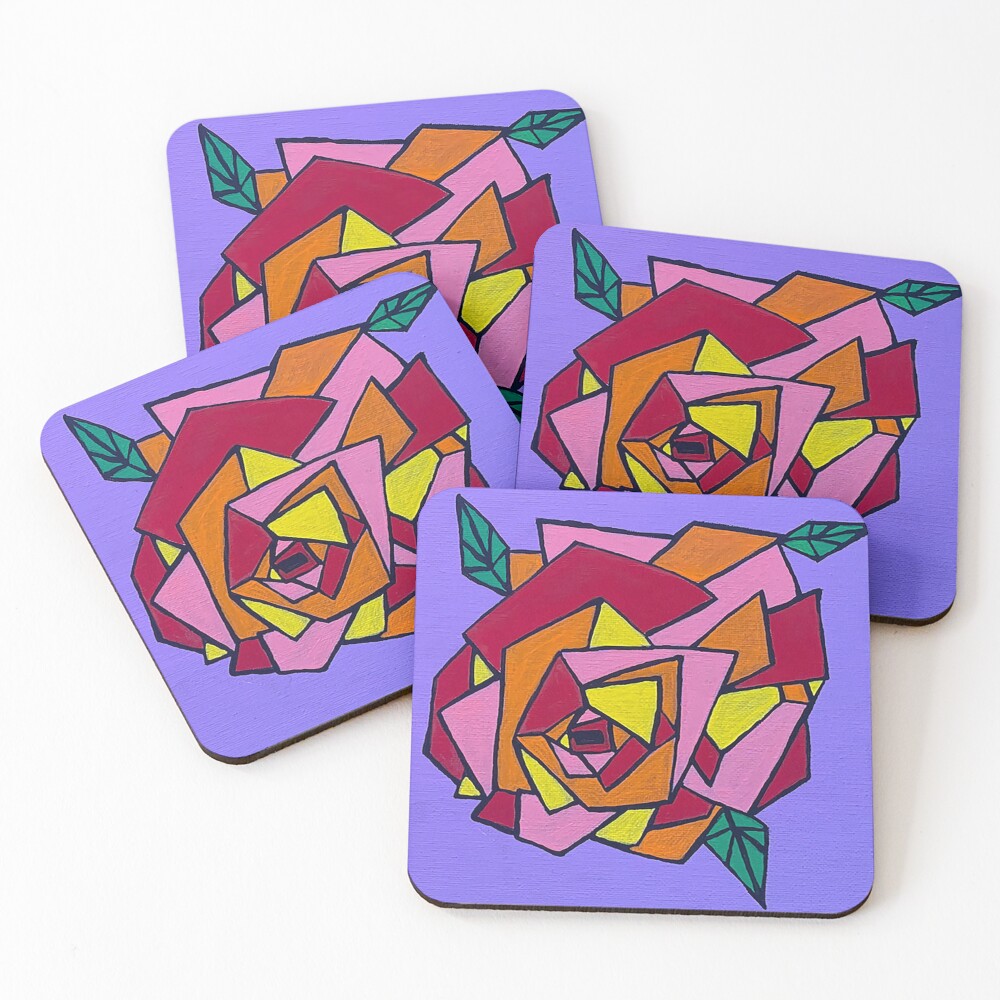 Item preview, Coasters (Set of 4) designed and sold by canarycollab.