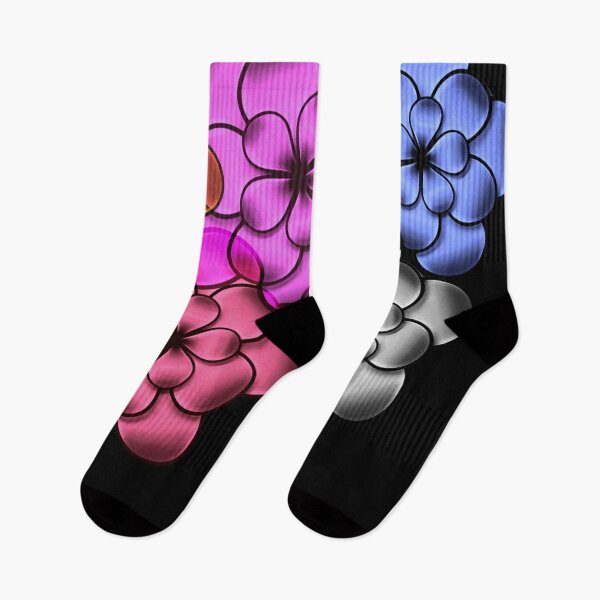 Item preview, Metallic Colored Flowers in Abstract Art designed and sold by Alondra.