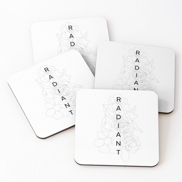Item preview, Radiant Floral Line Art designed and sold by wallflowerbee.