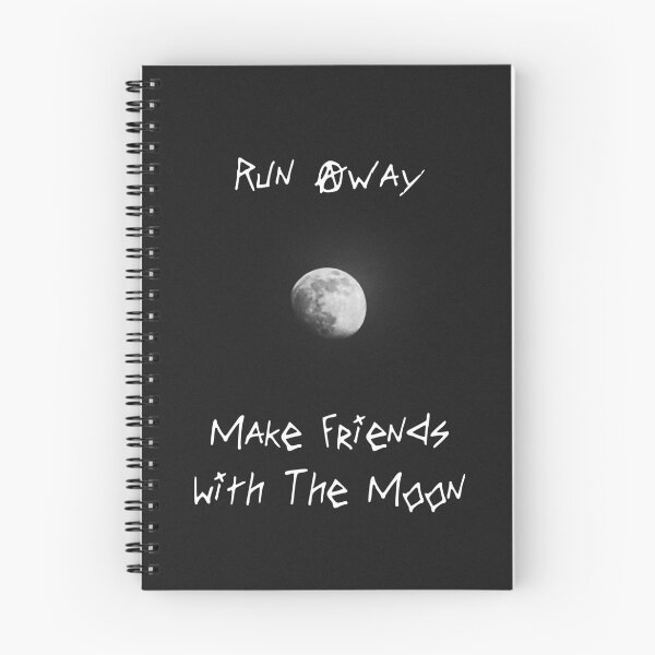 Item preview, Lil Peep "Run Away Make Friends With The Moon" Life Is Beautiful designed and sold by thepainfeelnice.