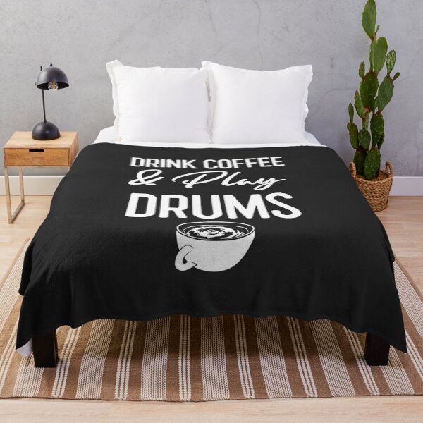 Item preview, Drink Coffee & Play Drums Band Gift designed and sold by EricJP.