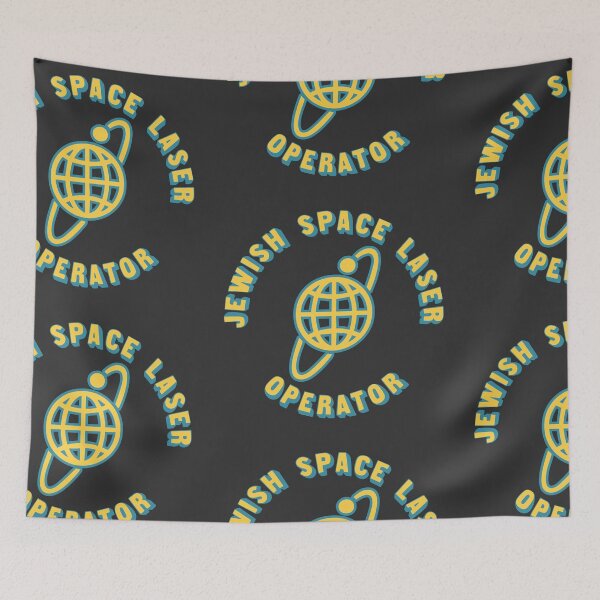 Item preview, Jewish Space Laser Operator Satire - Yellow designed and sold by Chubuter.