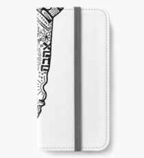 Vinilo o funda para iPhone Hipster Israel Zentangle
