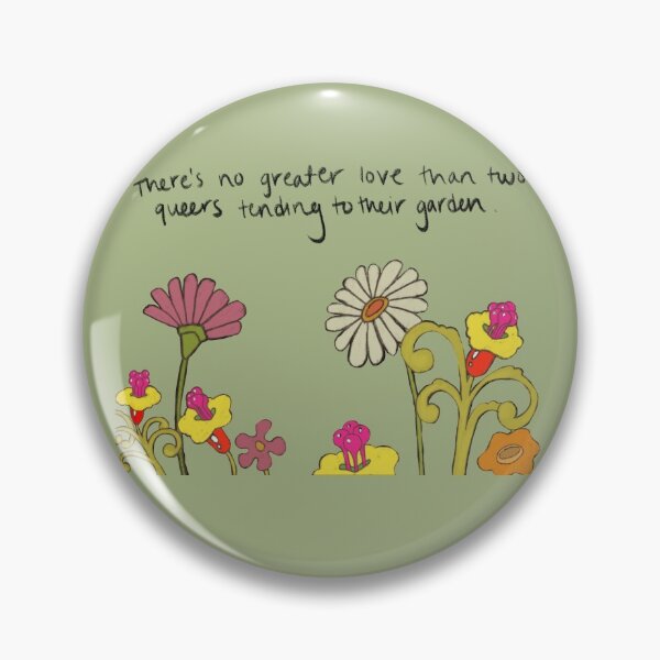 Item preview, queer gardening designed and sold by craftenby.