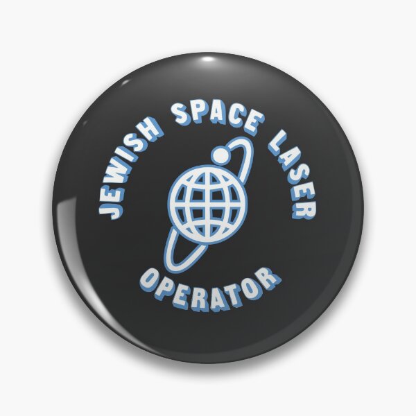 Item preview, Jewish Space Laser Operator Satire - Blue And White designed and sold by Chubuter.