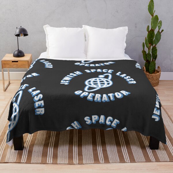 Item preview, Jewish Space Laser Operator Satire - Blue And White designed and sold by Chubuter.