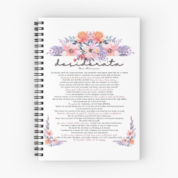 Item preview, Desiderata Poem Print designed and sold by Nicz Design Studio.