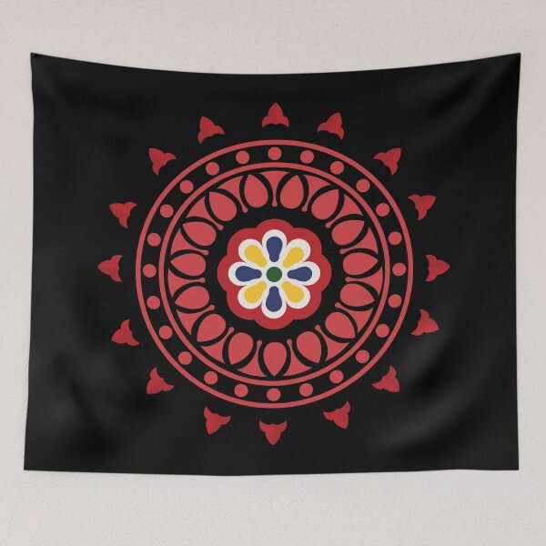 Item preview, Korean Traditional Style Symbol on Black BG designed and sold by FollowtheOrigin.