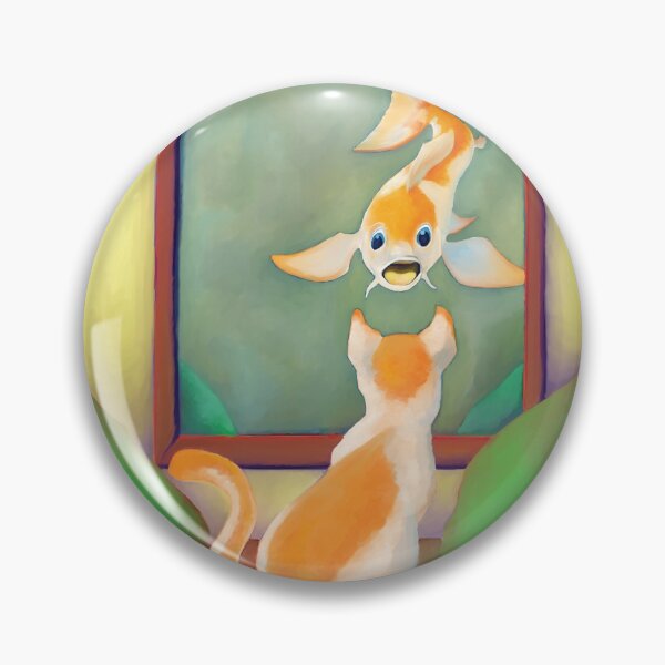 Item preview, Cat at a mirror. designed and sold by Wayne Brown.