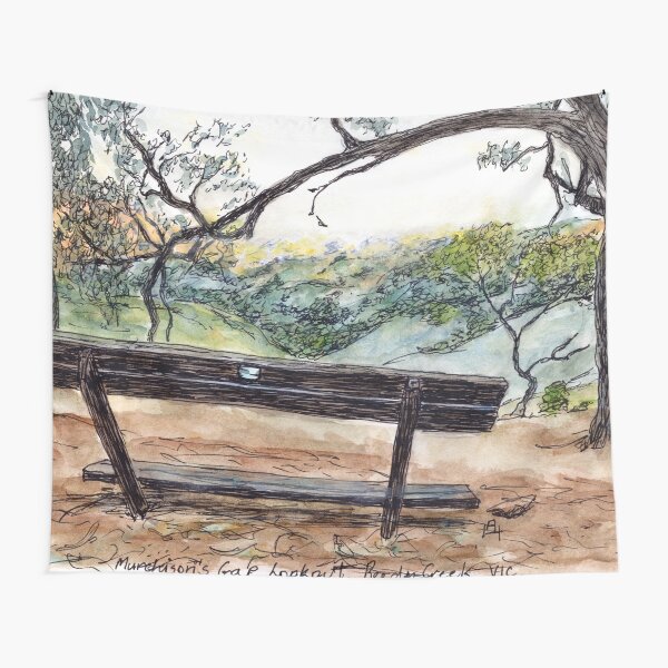 Australian Scene - Murchisons Gap Lookout, Vic, Aus. Tapestry