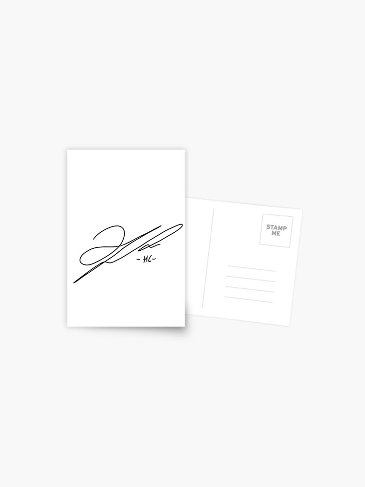 Lee Haechan Signature - NCT