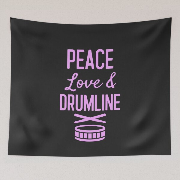 Item preview, Peace Love & Drumline Band Gift designed and sold by EricJP.