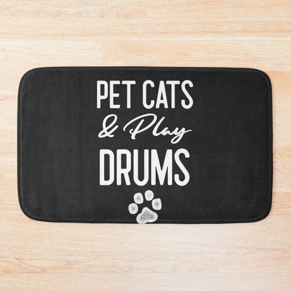 Item preview, Pet Cats & Play Drums Band Gift designed and sold by EricJP.