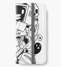 Absoluter Unsinn iPhone Flip-Case/Hülle/Klebefolie