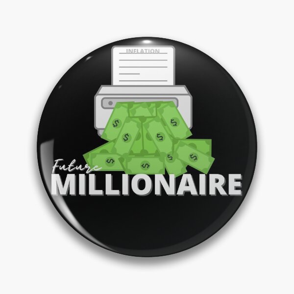 Item preview, Millionaire T-shirt Black, White, Green, Quote, Cash, Money, Funny T-Shirt designed and sold by KananiandKiki.