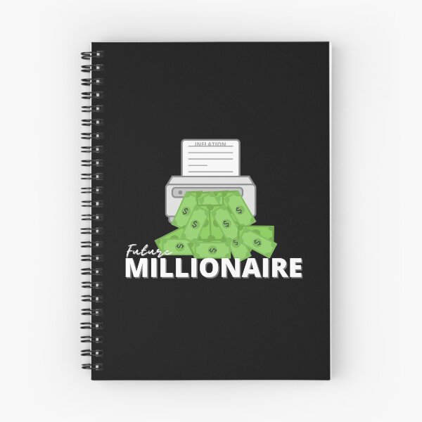 Item preview, Millionaire T-shirt Black, White, Green, Quote, Cash, Money, Funny T-Shirt designed and sold by KananiandKiki.