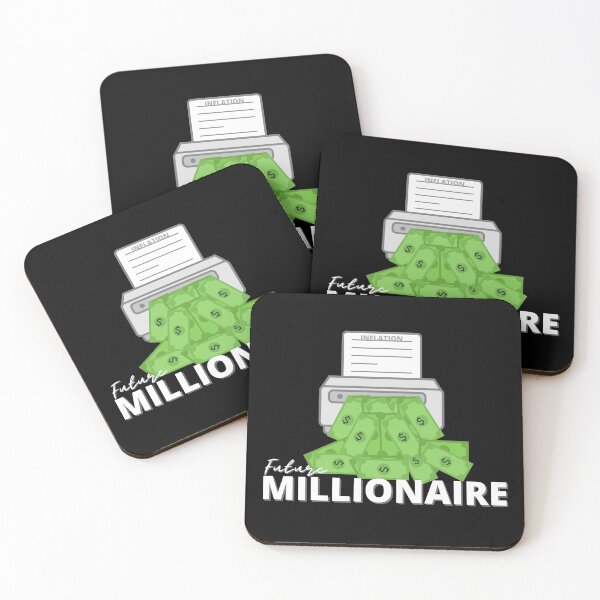 Item preview, Millionaire T-shirt Black, White, Green, Quote, Cash, Money, Funny T-Shirt designed and sold by KananiandKiki.