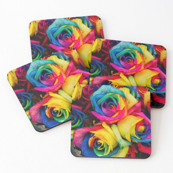Item preview, Colourful Roses Petals Floral Flowers designed and sold by banothsonu.