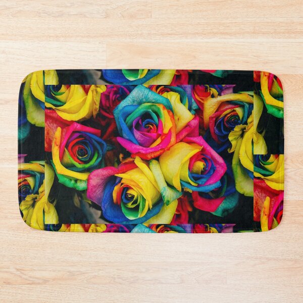 Item preview, Colourful Roses Petals Floral Flowers designed and sold by banothsonu.