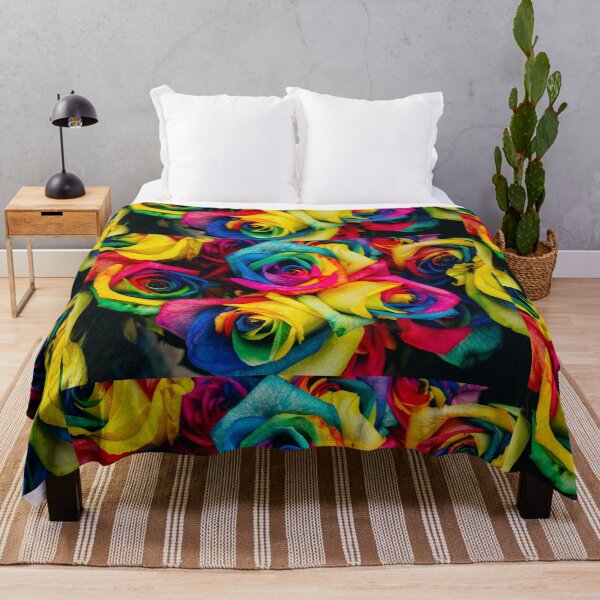 Item preview, Colourful Roses Petals Floral Flowers designed and sold by banothsonu.