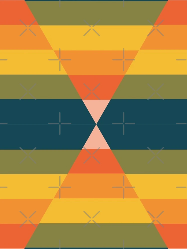 Thumbnail 4 of 4, iPhone Case, Colorful Triangles Geometry - Abstract Pattern designed and sold by Promedia.