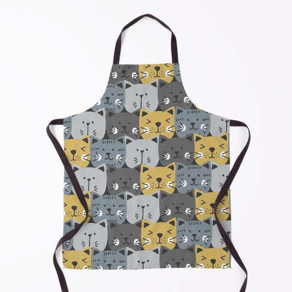 Item preview, Cute cartoon cat pattern designed and sold by spookydooky.