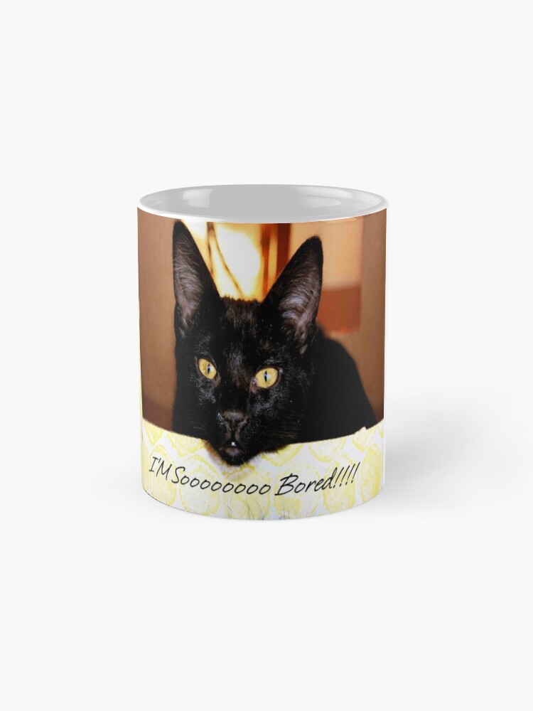 Alternate view of I'm so bored Mug