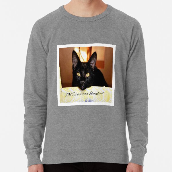 I'm so bored Lightweight Sweatshirt