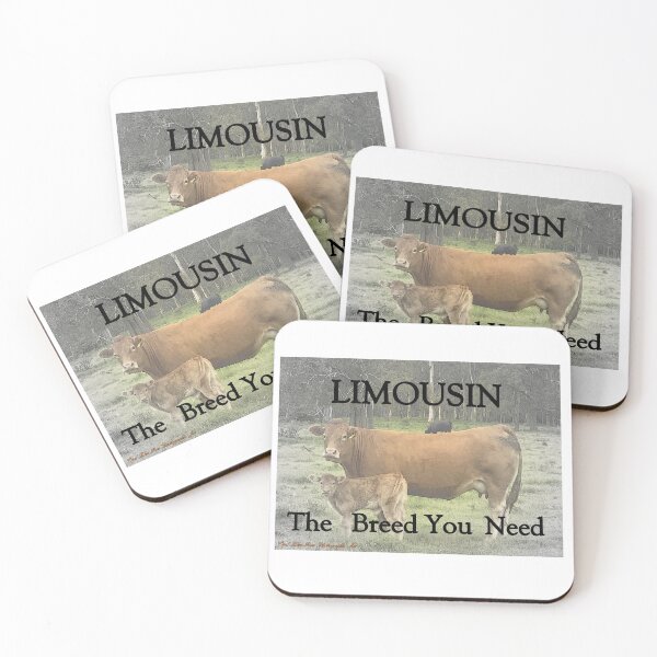 Item preview, LIMOUSIN CATTLE, THE BREED YOU NEED , COW AND CALF  EDITION  designed and sold by Opalbluerose.