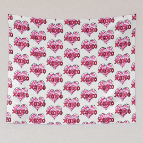 Item preview, Tie Dye Heart XOXO designed and sold by MisPuHoney.